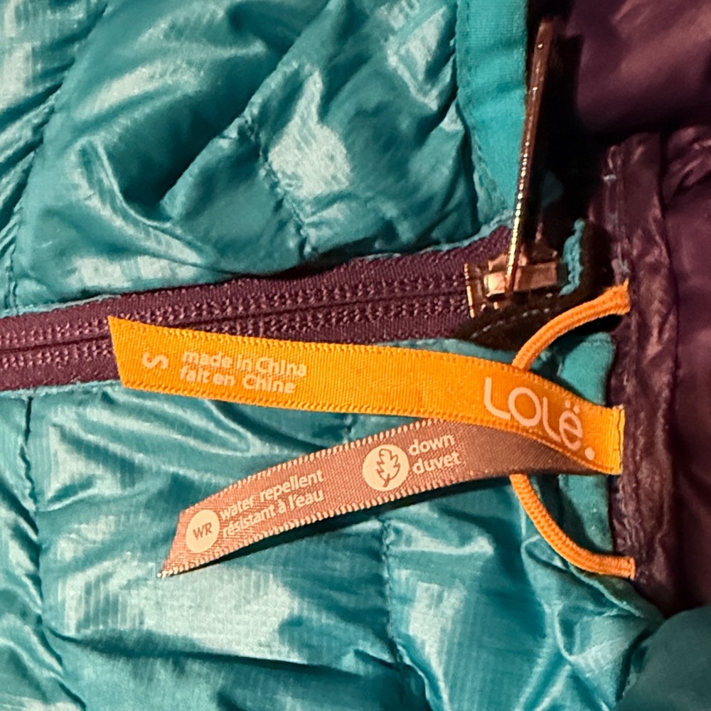 Lole Blue Puffer Jacket - Picture 2 of 8